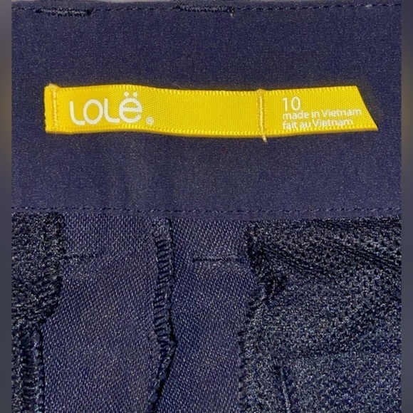 Women’s LOLË‎ black nylon hiking stretchy pants with zipped pockets size 10 - Picture 6 of 14